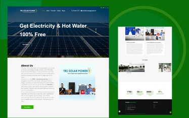 website development company TRS Solar Power